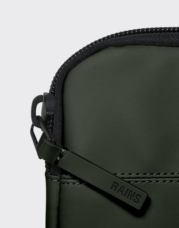 Rains 16520-03 Green Laptop Case 15" Green Sülearvuti Ümbris Aksessuaarid Sülearvuti kotid 15" sülearvuti kotid