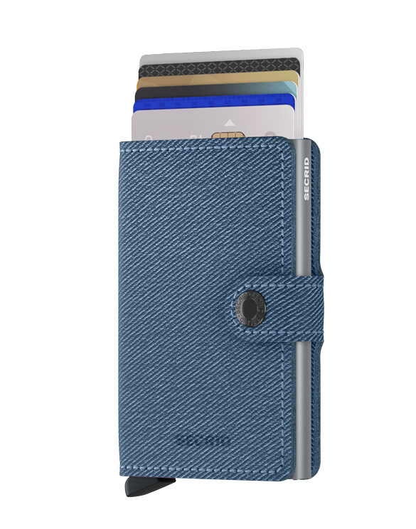 Secrid Accessories Wallets & cardholders Miniwallets Miniwallet Twist Jeans Blue MTw-Jeans Blue
