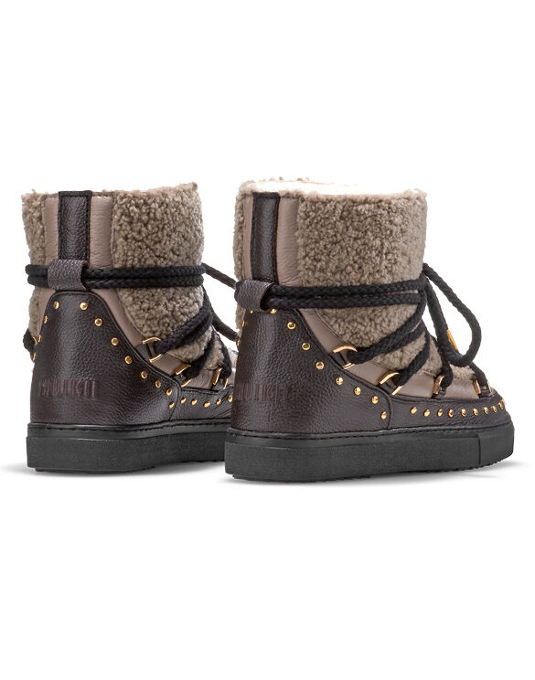 Inuikii Curly Rock Taupe Winter Boots 70102-076-Taupe Women Footwear
