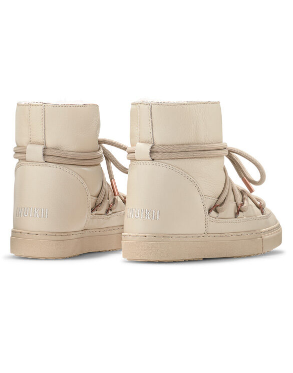 Inuikii Nappa Sneaker Cream Winter Boots 70202-087-Cream Women Footwear Boots