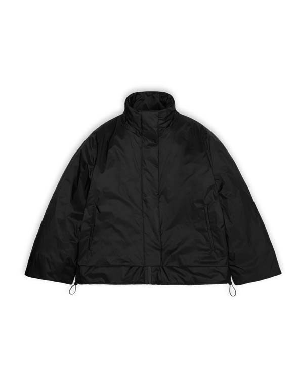 Rains 15440-01 Black Fuse W Jacket Black  Women   Outerwear  Spring and autumn jackets