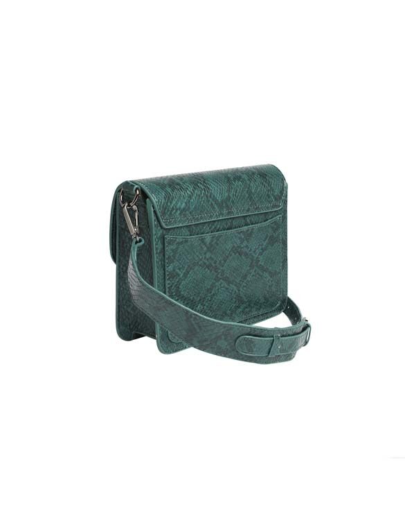 Hvisk Accessories Bags Small bags Cayman Shell Midnight Green H2956-Midnight Green