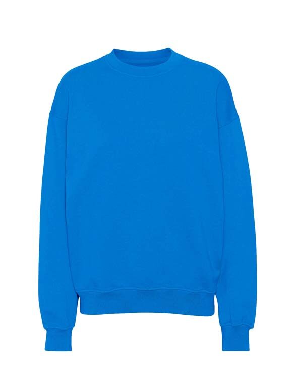 Colorful Standard Men Sweaters & hoodies Organic Oversized Crew Pacific Blue CS1012-Pacific Blue