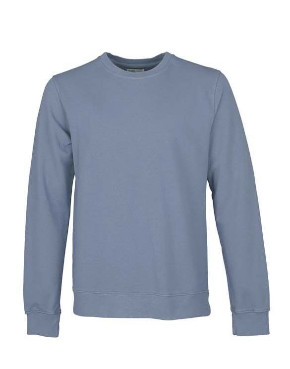 Colorful Standard Classic Organic Crew Neptune Blue. Sustainable men's and women's sweatshirts.