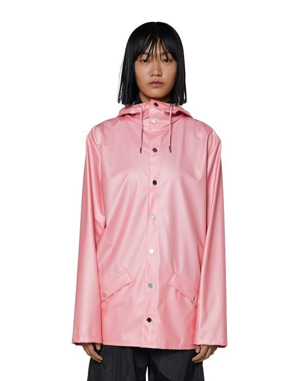 Rains 12010-20 Pink Sky Jacket Pink Sky Vihmajakk Mehed Naised Ülerõivad Ülerõivad Vihmajakid Vihmajakid