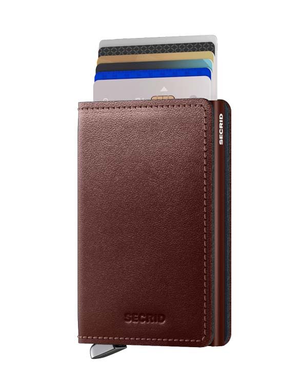 Secrid Accessories Wallets & cardholders Slimwallets Premium Slimwallet Dusk Dark Brown SDu-Dark Brown
