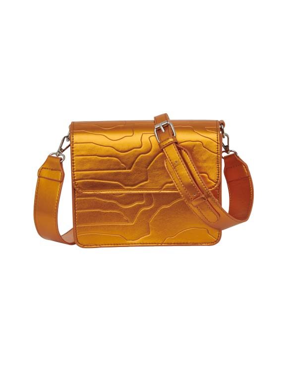 Hvisk 2302-012-010420-Dense Orange Cayman Shiny Structure Flow Dense Orange Accessories Bags Small bags