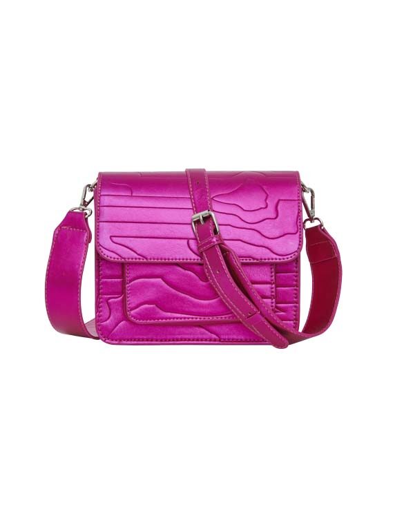 Hvisk 2302-013-010420-Neo Pink Cayman Pocket Shiny Structure Flow Neo Pink Accessories Bags Small bags