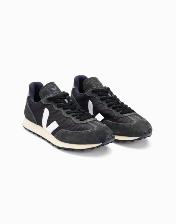 Veja Footwear Rio Branco Alveomesh Black White Oxford Grey Sneakers