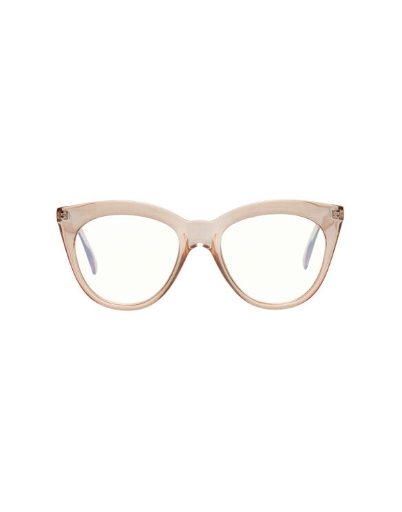 Le Specs Accessories Glasses Halfmoon Magic Tan Blue Light Glasses LBL2350302