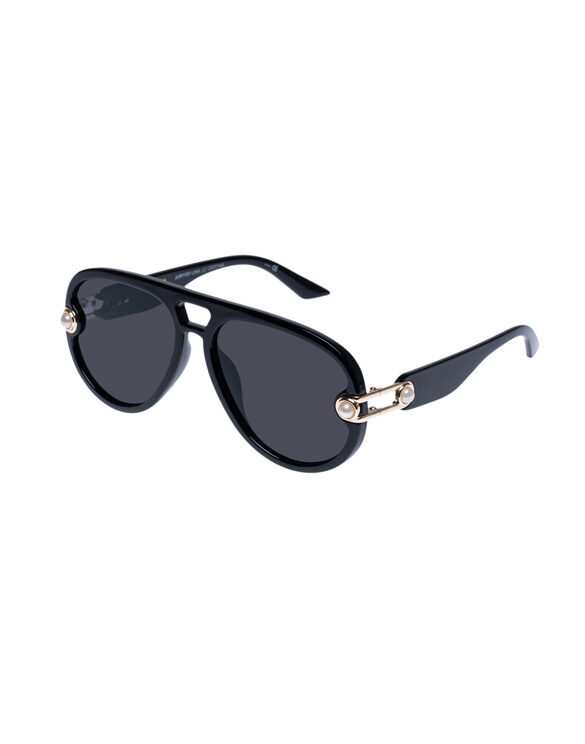 Le Specs LMI2331744 Jupiter Link Black/Pearl Sunglasses Accessories Glasses Sunglasses