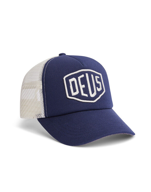 Deus Ex Machina DMP237773-Blue Thinker Trucker Blue Accessories Hats
