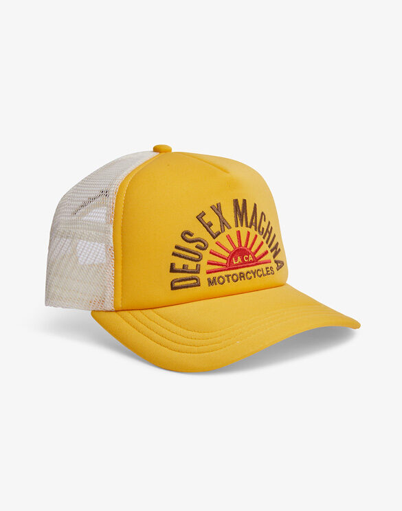 Deus Ex Machina Accessories Hats Sunflare Trucker Spectra Yellow DMP237779-Spectra Yellow
