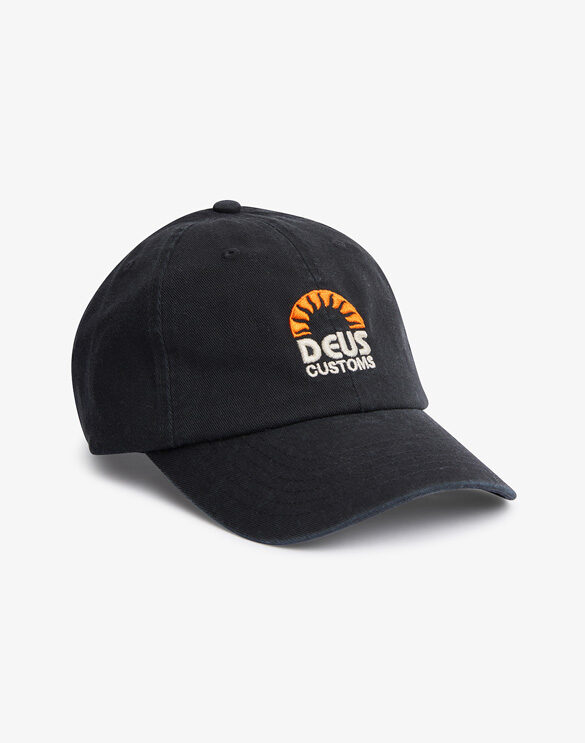 Deus Ex Machina DMP237787-Black Sunrise Dad Cap Black Accessories Hats