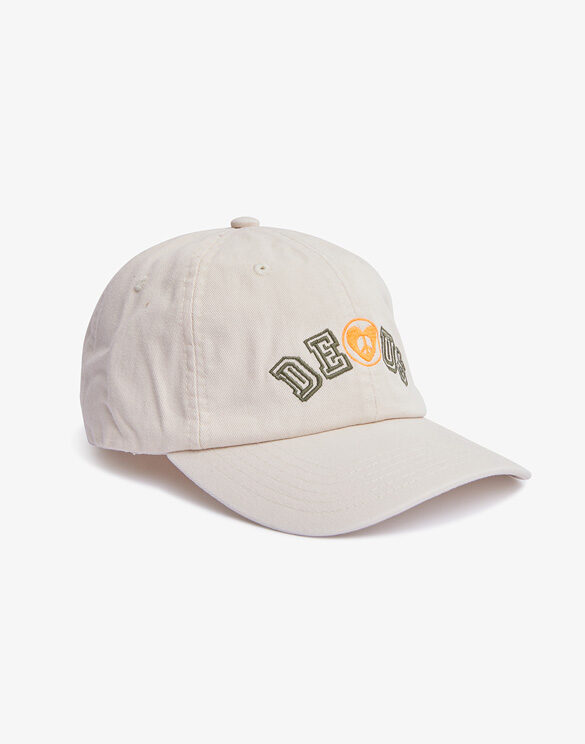 Deus Ex Machina DMP237872-Vintage White Active Dad Cap Vintage White Accessories Hats