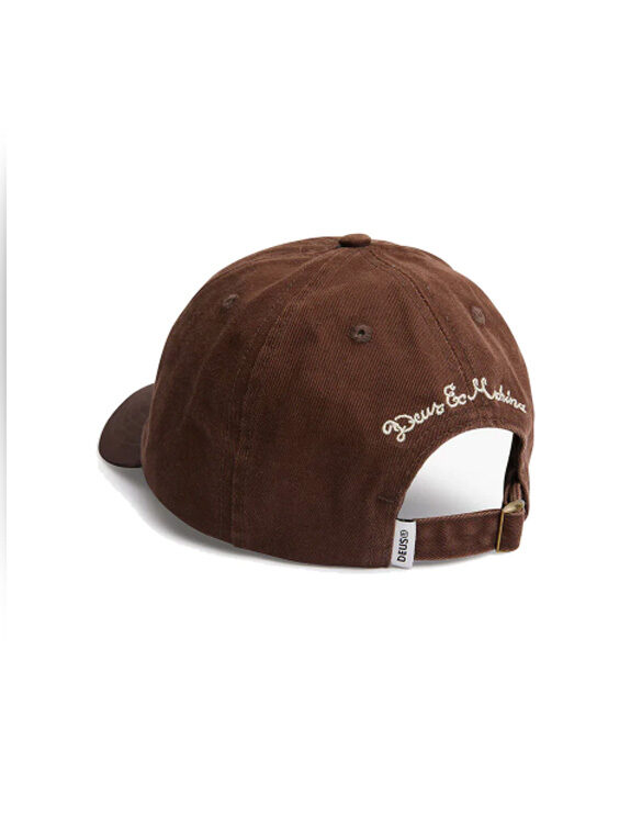 Deus Ex Machina Accessories Hats Portal Dad Cap Brown DMS227664-Brown