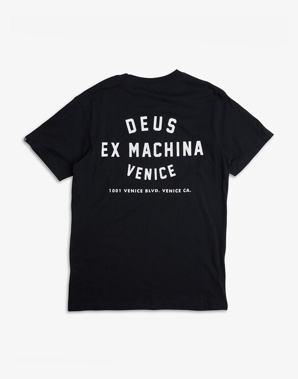 Deus Ex Machina Mehed T-särgid Venice Skull Black T-Särk T_DMH31645C-Black