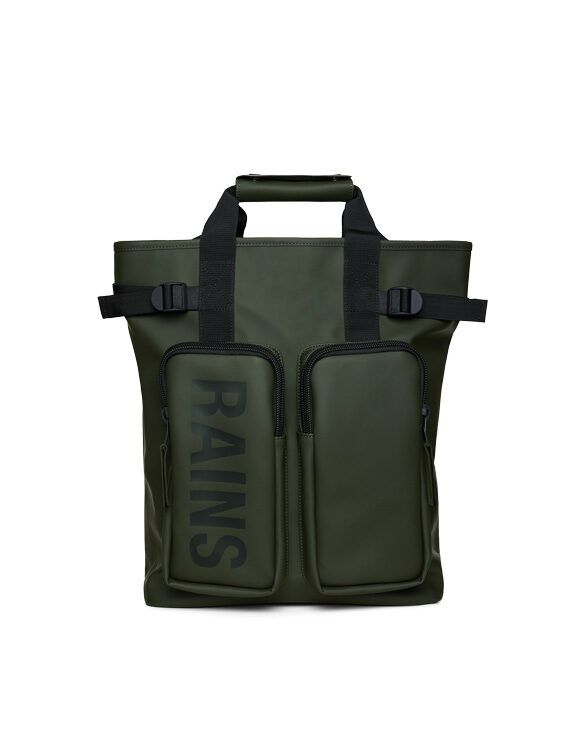 Rains 14240 Texel Tote Backpack Green Accessories Bags Shoulder bags