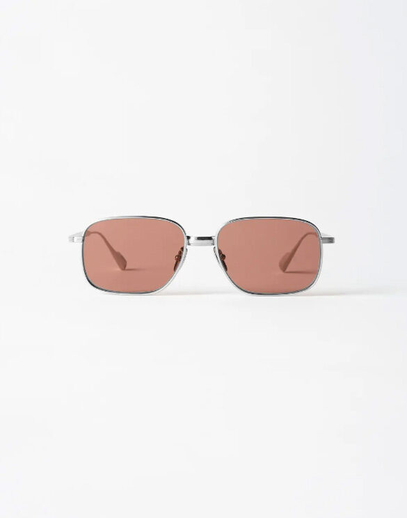 CHIMI Accessories Sunglasses Titan Rectangle Rust Sunglasses 10174-166-M