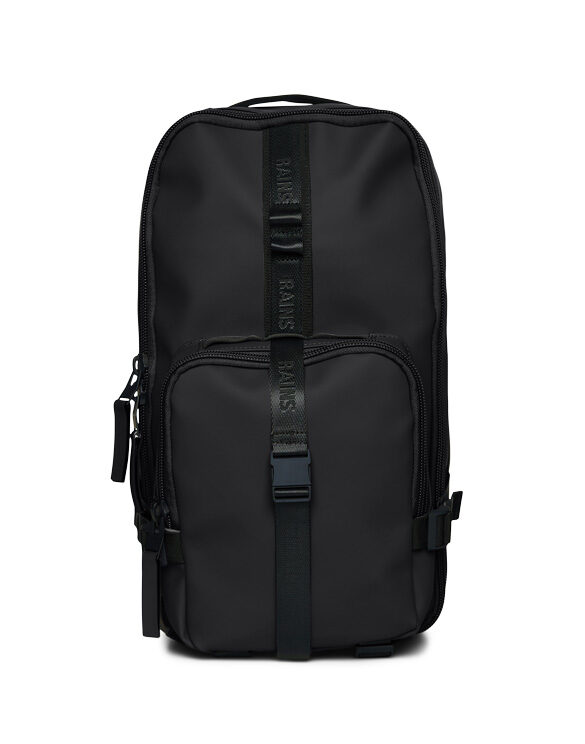 Rains 14350-01 Black Trail Rucksack Black Accessories Bags Backpacks