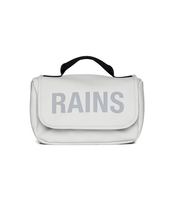 Rains 16310-45 Ash Texel Wash Bag Ash Accessories Bags Cosmetic bags