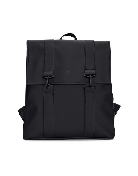 Rains 13300-01 Black MSN Bag Black Accessories Bags Backpacks