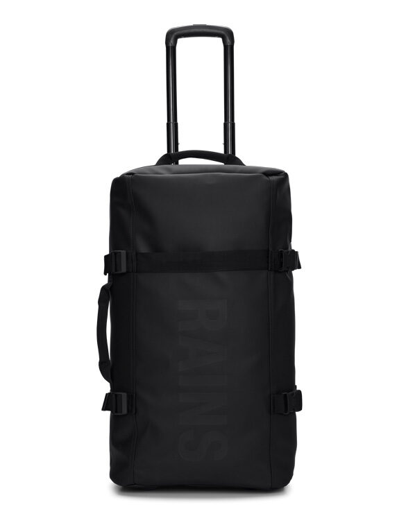 Rains 13520-01 Black Texel Check-in Bag Black Accessories Bags Gym and travel bags