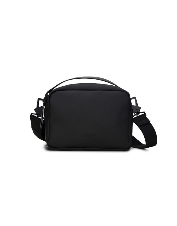 Rains 14100-01 Black Box Bag Black Accessories Bags Small bags