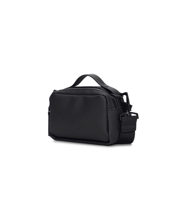 Rains 14120-01 Black Box Bag Micro Black Kott Aksessuaarid Kotid Väikesed kotid