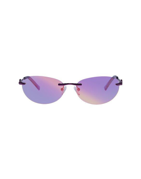 Le Specs Accessories Glasses Slinky Purple Chrome Sunglasses LSP2352252