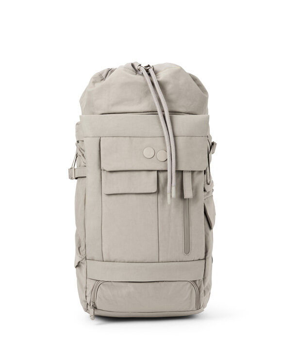pinqponq Accessories Bags Backpacks PPC-BMY-001-70097 Blok Medium Crinkle Taupe