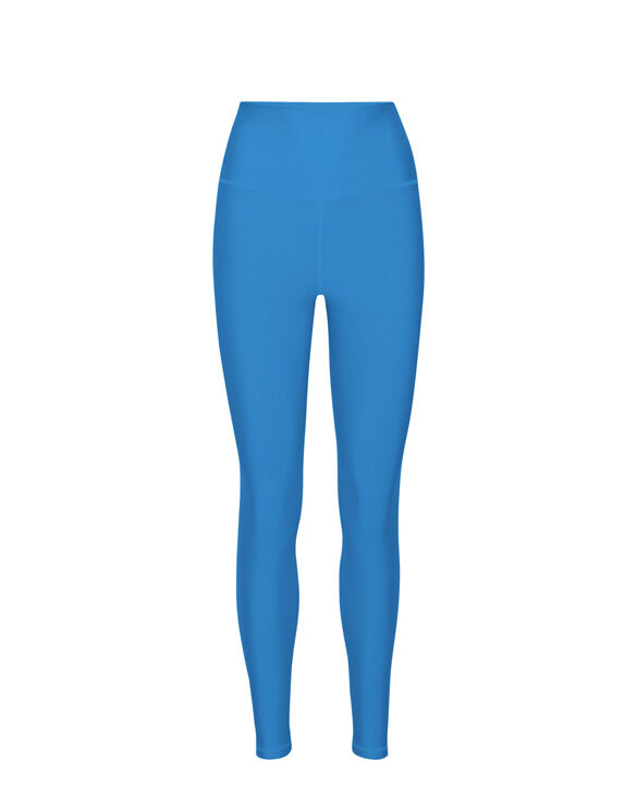 Colorful Standard Women Pants Active High-Rise Leggings Pacific Blue CS3020-Pacific Blue