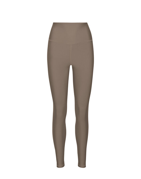 Colorful Standard Women Pants Active High-Rise Leggings Warm Taupe CS3020-Warm Taupe
