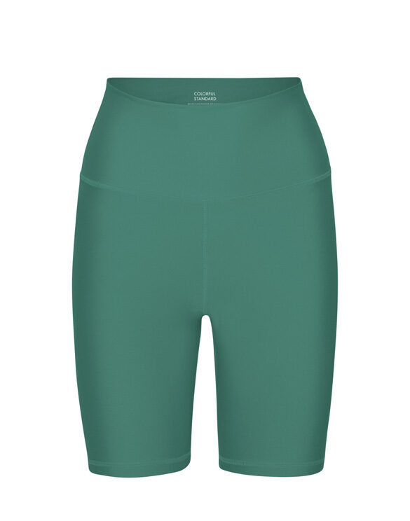 Colorful Standard Women Pants Active Bike Shorts Pine Green CS3021-Pine Green