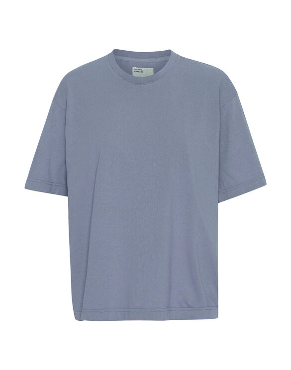Colorful Standard Oversized Organic T-shirt Neptune Blue CS2056. Oversized Organic T-särk Neptune Blue