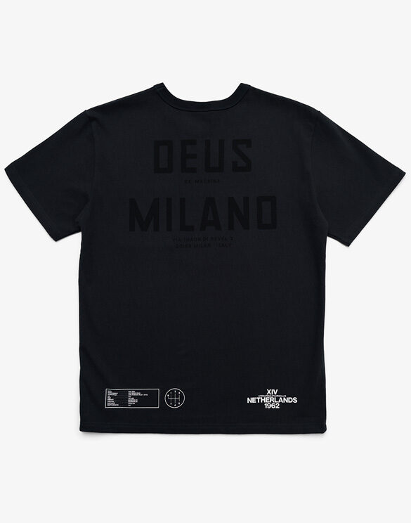 Deus Ex Machina DMF231071A-Anthracite Milano Address Anthracite T-Särk Mehed T-särgid