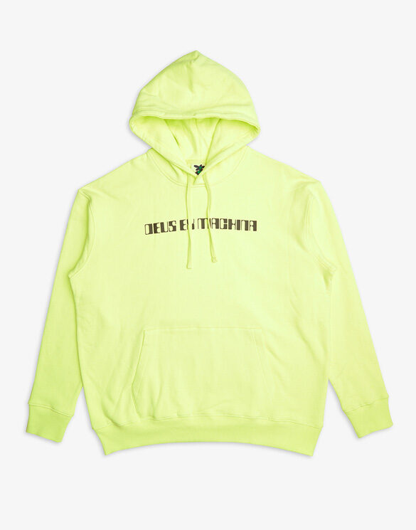 Deus Ex Machina Men Sweaters & hoodies Rvr Tech Hoodie Luminary Green DMF238978-Luminary Green