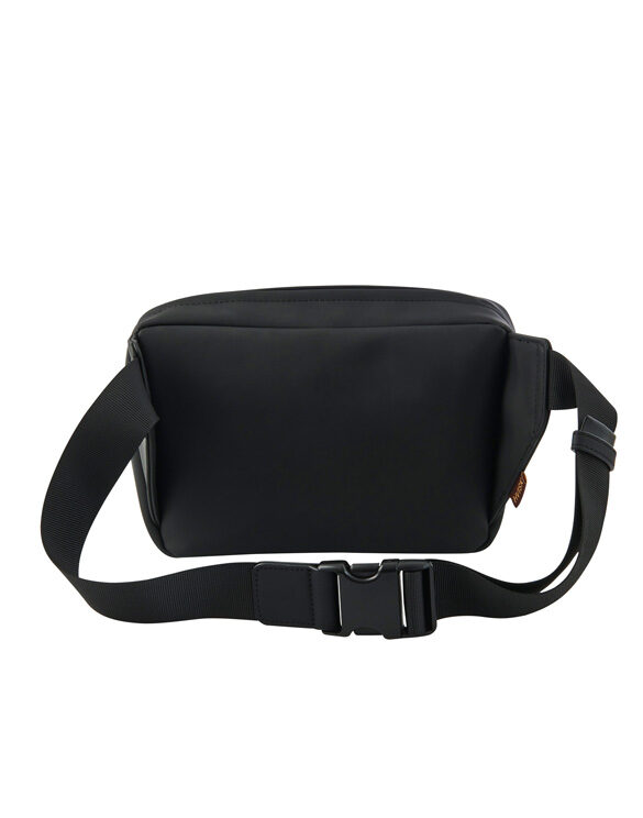 Hvisk Accessories Bags Waist bags Venice Matte Twill Black Soil 407 Black Soil