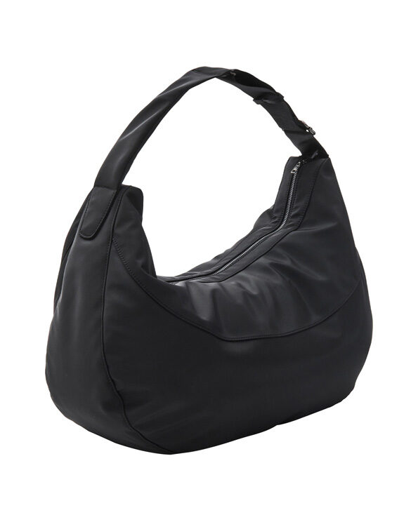 Hvisk Accessories Bags Shoulder bags Edna Matte Twill Black Soil 407 Black Soil