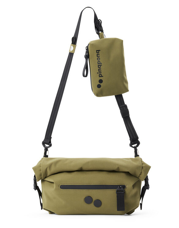 Pinqponq Accessories Bags  PPC-AKS-001-70100 Aksel Solid Olive