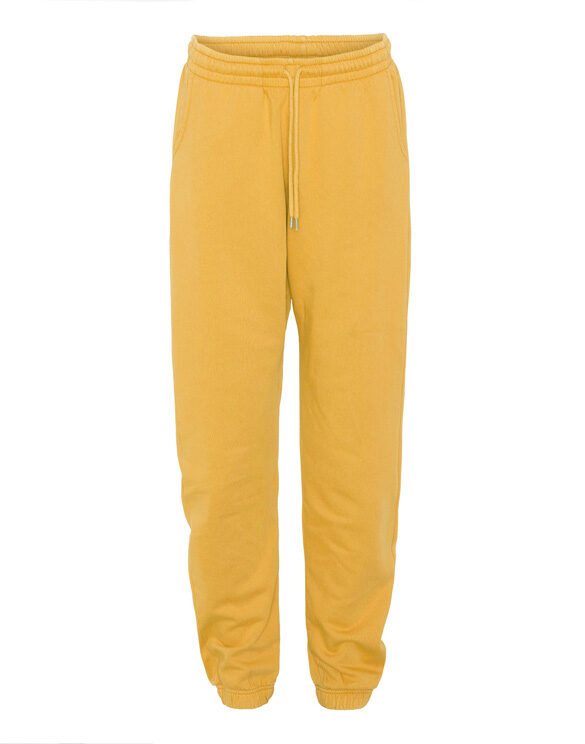 Colorful Standard Men Pants Organic Sweatpants Burned Yellow CS1011-Burned Yellow