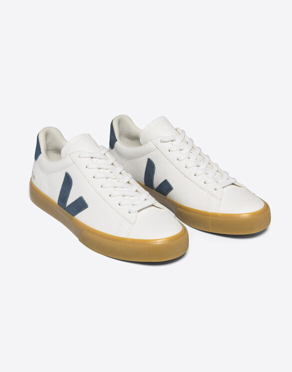 Veja Footwear Campo Chromefree Leather White Califronia Natural Sneakers