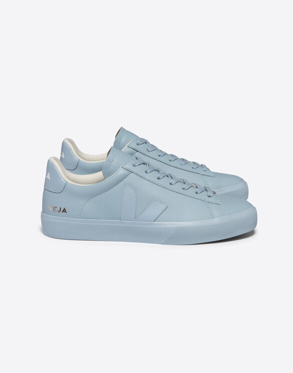 Veja Campo Chromefree Leather Full Steel Sneakers