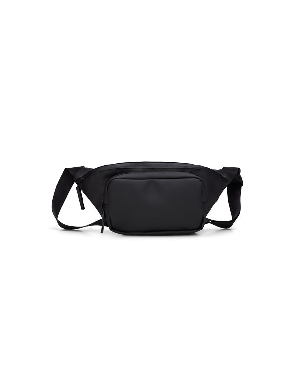 Rains 14720-01 Black Bum Bag Black Accessories Bags Waist bags