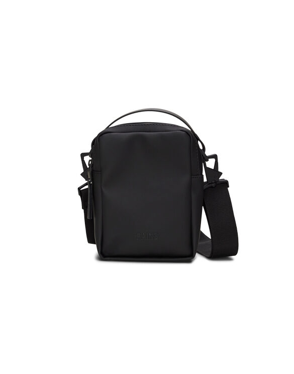 Rains 14920-01 Black Reporter Box Bag Black Accessories Bags Crossbody bags