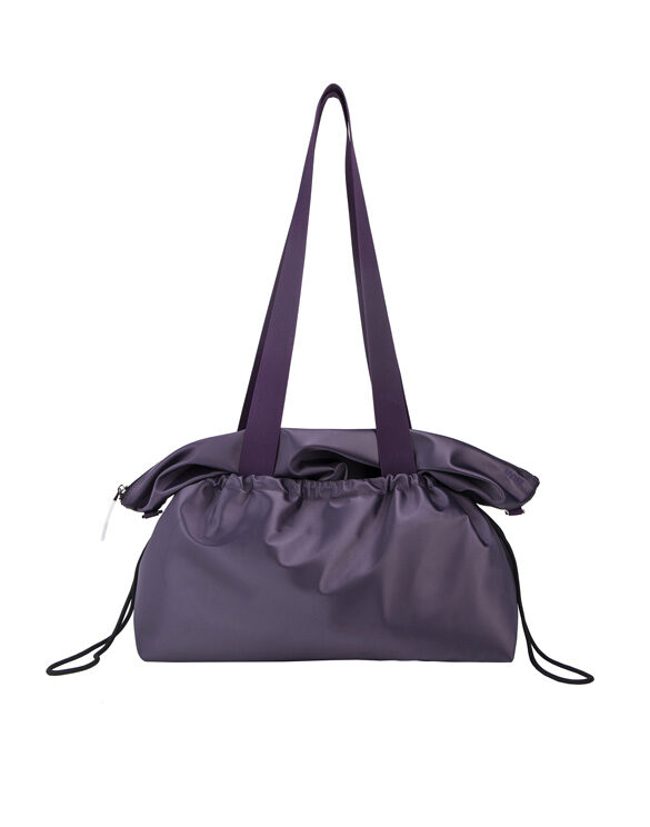 Hvisk 2402-081-021600-424 Solid Purple Daily Shiny Twill Solid Purple Accessories Bags Shoulder bags