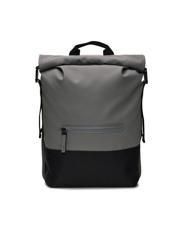 Rains 14320-13 Grey Trail Rolltop Backpack Grey Accessories Bags Backpacks