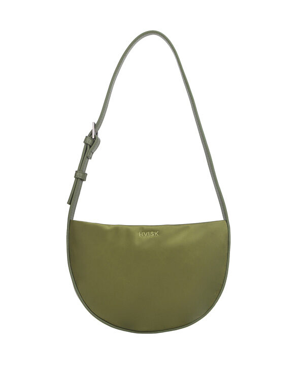 Hvisk 2402-070-021601-420 Green Land Halo Shiny Twill Green Land Accessories Bags Shoulder bags