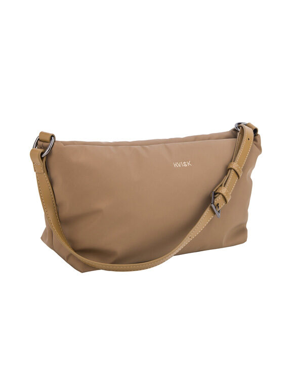 Hvisk Accessories Bags Shoulder bags Gil Matte Twill Brown Nude 2402-074-021501-421 Brown Nude