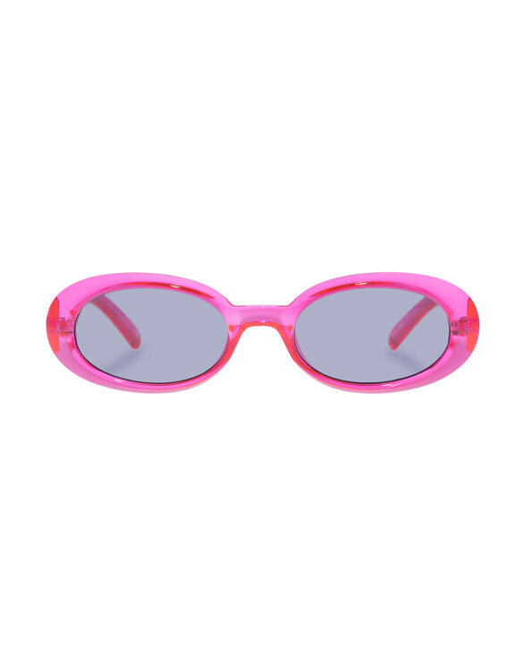 LE SPECS Accessories Glasses Work It Hyper Pink Sunglasses LSP2452395